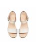 Clarks White Women's Sivanne Bay Sandal in Ivory Interest Size 9 - photo 5