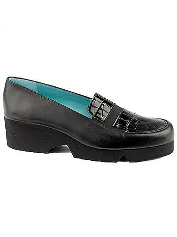 Thierry Rabotin Women's Miller Shoe in Grey Snake (view 1)