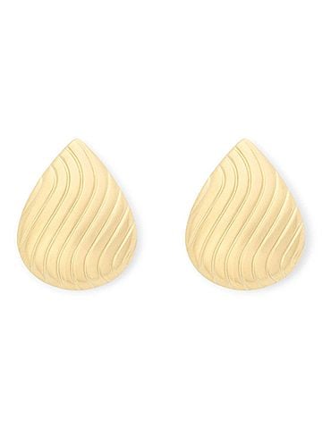 Nano Women's Christina Drop Earrings in Gold (view 1)