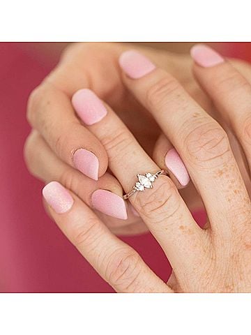 Starlette Women's Rita Statement Ring in Silver (view 2)