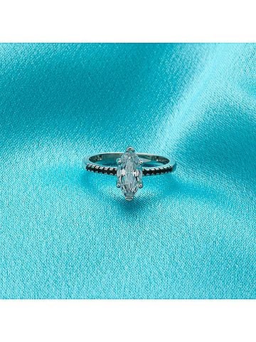 Starlette Women's Sabrina Statement Ring in Silver (view 2)