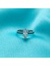 Starlette Solid Silver Toned Women's Sabrina Statement Ring in Silver Size 10 - photo 2