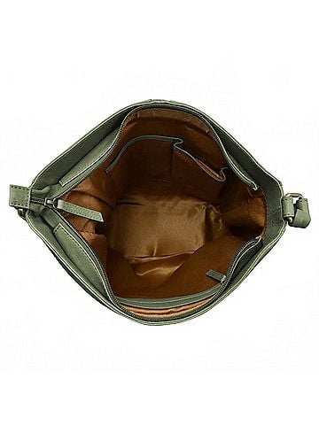 ili New York Urbano Bucket Bag in Sage (view 2)