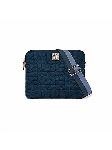 Brighton Heartbeat Alina Crossbody Bag in Navy (view 1)