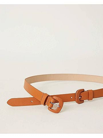 B-Low The Belt Women's Ollie Double Belt in Coffee (view 2)