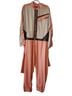 Jordan Multi Color Pink Tan Brown Active Pants Size 1X - photo 1