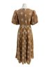 EB Luxe Floral Brown Casual Dress Size S - photo 2