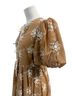EB Luxe Floral Brown Casual Dress Size S - photo 6