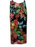 Venus Floral Black Red Casual Skirt Size L - photo 2