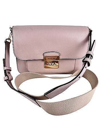 Michael Kors push lock Leather Crossbody Bag (view 1)