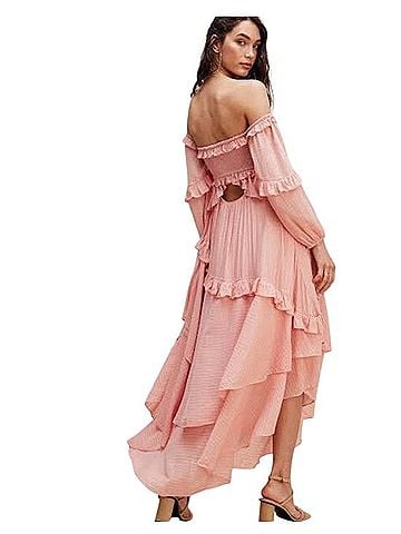 Spell Clementine Mermaid Cocktail Dress (view 2)