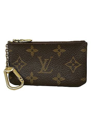 Louis Vuitton Louis Vuitton Monogram Pochette Clé M62650 Brown Wallet/Coin Case for Men and Women (view 1)