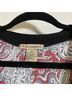 Susan Lawrence Paisley Multi Color Short Sleeve Blouse Size M - photo 3