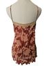 Jade Floral Orange Pink Burgundy Sleeveless Blouse Size XL - photo 2