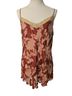 Jade Floral Orange Pink Burgundy Sleeveless Blouse Size XL - photo 1