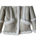 Urban Outfitters 100% Artificial Cotton 100% Polyurethane 100% Polyester White Tan Jacket Size XS - photo 8