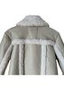 Urban Outfitters 100% Artificial Cotton 100% Polyurethane 100% Polyester White Tan Jacket Size XS - photo 2