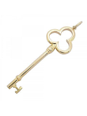 Tiffany & Co. Tiffany & Co. Trayforky Pendant Top, 18K Yellow Gold, Ladies' (view 1)