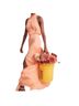 Veronica Beard 100% Polyester Orange Casual Dress Size 0X - photo 5
