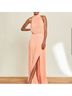 Veronica Beard 100% Polyester Orange Casual Dress Size 0X - photo 11