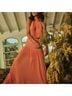 Veronica Beard 100% Polyester Orange Casual Dress Size 0X - photo 3