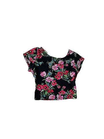 Ambiance Apparel Short Sleeve Blouse (view 2)
