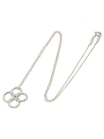 Tiffany & Co. Tiffany & Co. Quadrofolio Necklace, Sterling Silver 925, Tone, Jewelry. Suitable for Men and Women. (view 2)