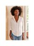 Frank & Eileen 100% Modal Polka Dots White Gray Button-Down Shirt Size XS - photo 4