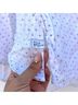 Frank & Eileen 100% Modal Polka Dots White Gray Button-Down Shirt Size XS - photo 7