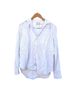 Frank & Eileen 100% Modal Polka Dots White Gray Button-Down Shirt Size XS - photo 1