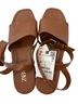 Zara 100% Leather Brown Sandals Size EU 38 - photo 2