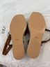 Zara 100% Leather Brown Sandals Size EU 38 - photo 4