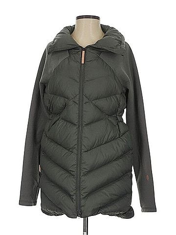 Indygena Long Quilted Puffer Jacket Jacket (view 1)
