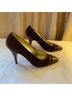 Beltrami 100% Leather Brown Multi Color Heels Size 5 - photo 14
