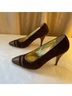 Beltrami 100% Leather Brown Multi Color Heels Size 5 - photo 9