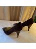 Beltrami 100% Leather Brown Multi Color Heels Size 5 - photo 8