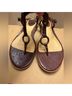 FRYE 100% Leather Brown Sandals Size 8 1/2 - photo 6