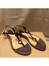 FRYE 100% Leather Brown Sandals Size 8 1/2 - photo 4