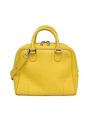 Loewe Loewe Amazona 75 Medium 301.30.L03 Women,Men Leather Handbag,Shoulder Bag Yellow (view 1)