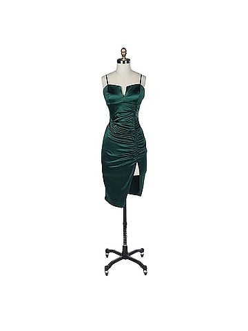 Emerald Sundae Cocktail Dress (view 1)