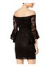 Teeze Me Black Cocktail Dress Size 9 - photo 2