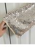 Boo Hoo 100% Polyester Silver Tan Cocktail Dress Size 6 - photo 7