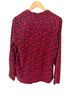 Equipment 100% Silk Hearts Black Red Long Sleeve Button-Down Shirt Size M - photo 2