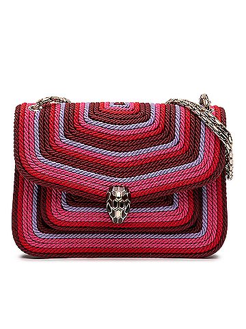 Bvlgari Polyester Serpenti Forever Kaleidoscopia Shoulder Bag (view 1)