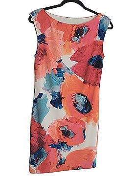 Trina Turk Watercolor Floral Cocktail Dress (view 1)