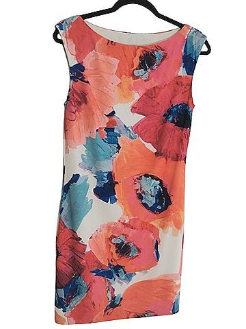 Trina Turk Watercolor Floral Cocktail Dress (view 1)