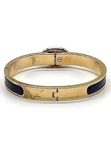 Hermès Hermes Mini Click Chaine d'Ancre Yellow Gold Plated Bracelet H209000F HERMES (view 2)