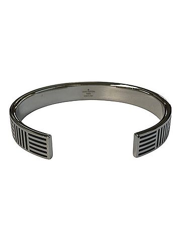Louis Vuitton LOUIS VUITTON Louis Vuitton Jonc Damier Colors Bracelet for Women, Silver M62492 (view 2)