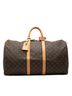 Louis Vuitton 100% Coated Canvas Brown Monogram Keepall 55 One size - photo 1
