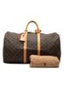 Louis Vuitton 100% Coated Canvas Brown Monogram Keepall 55 One size - photo 8